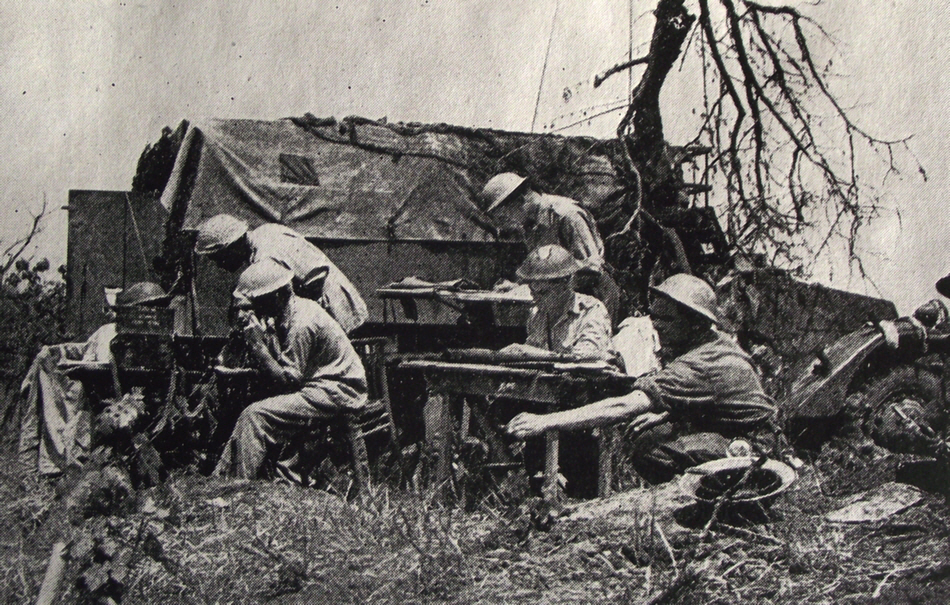Command Post for Priest Regiment 