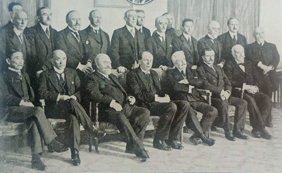 Committee that drew up Covenant of League of Nations 