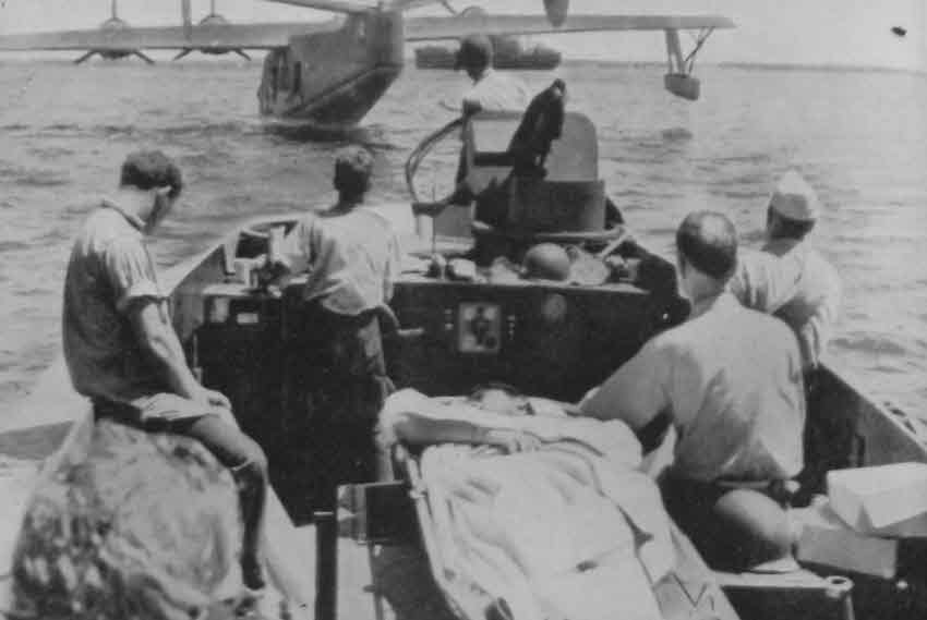 Consolidated PB2Y Coronado evacuated wounded from Makin 