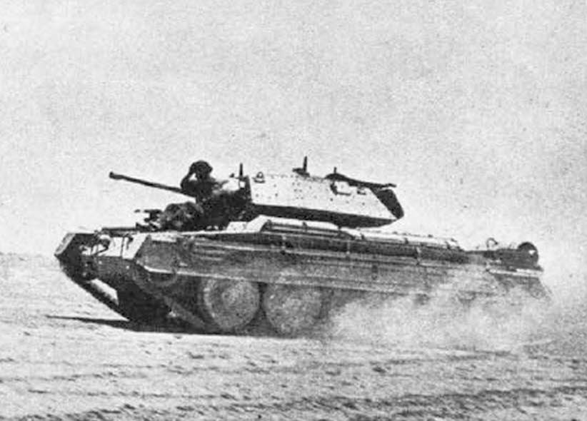 Crusader Mk.II from left 