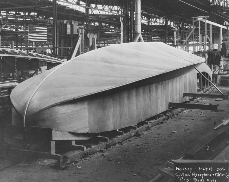 Boat Hull of Curtiss F-5L 