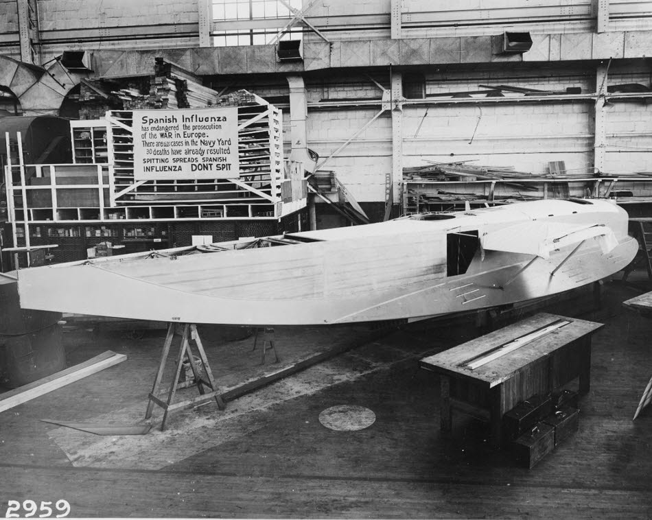 Curtiss F-6L under Construction 