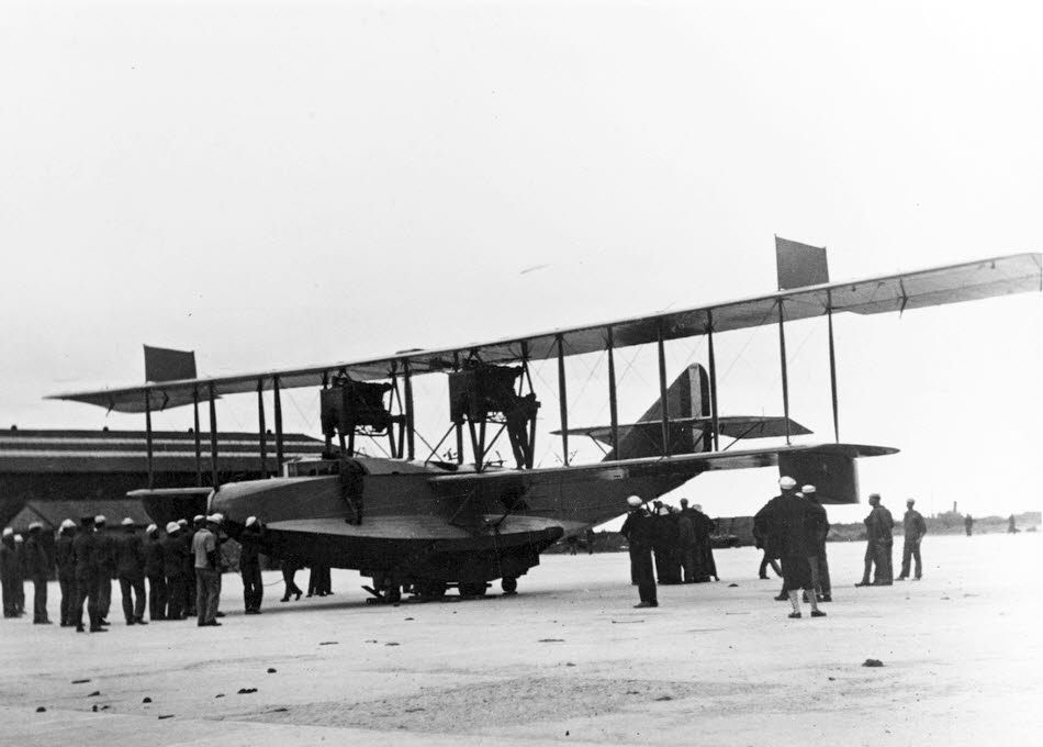 Curtiss H-16 at Killingholm, 1918 