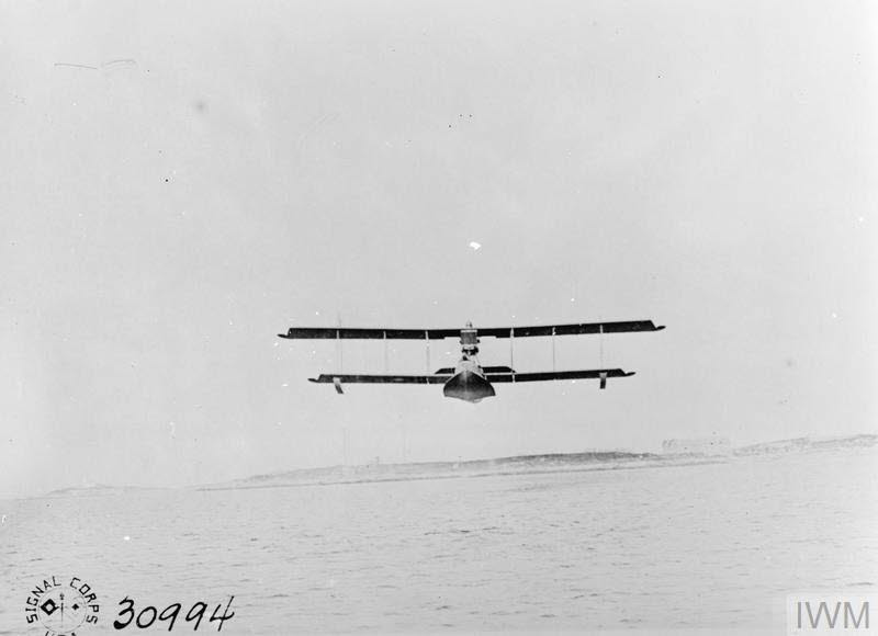 Curtiss HS-1 flying at Aber Wrach 