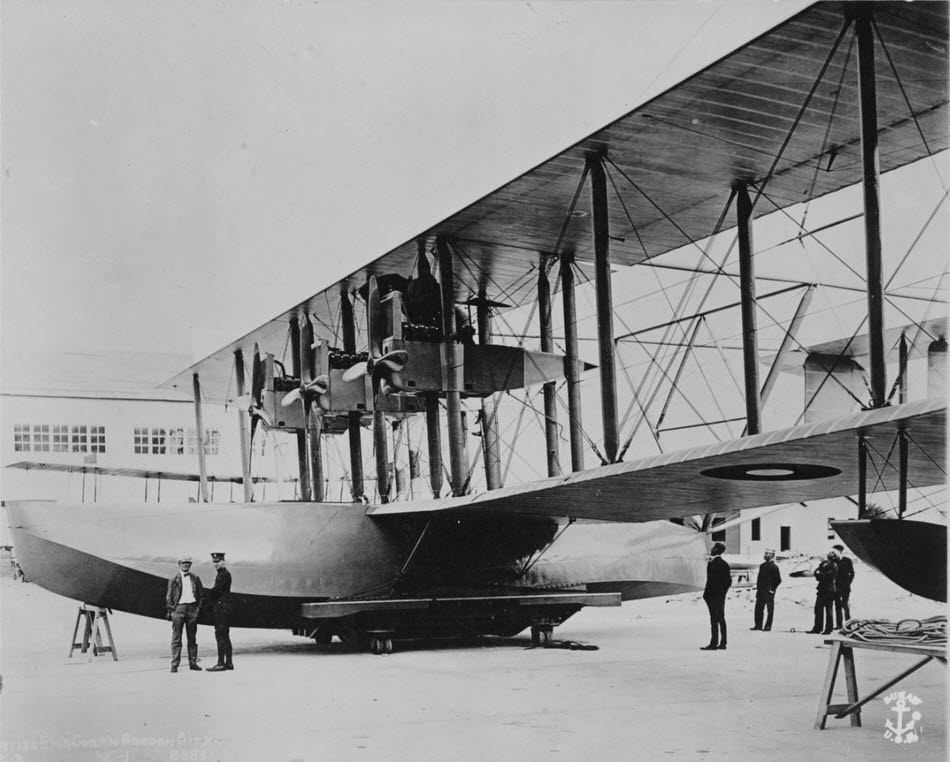 Curtiss NC-1 at Garden City, 1918 