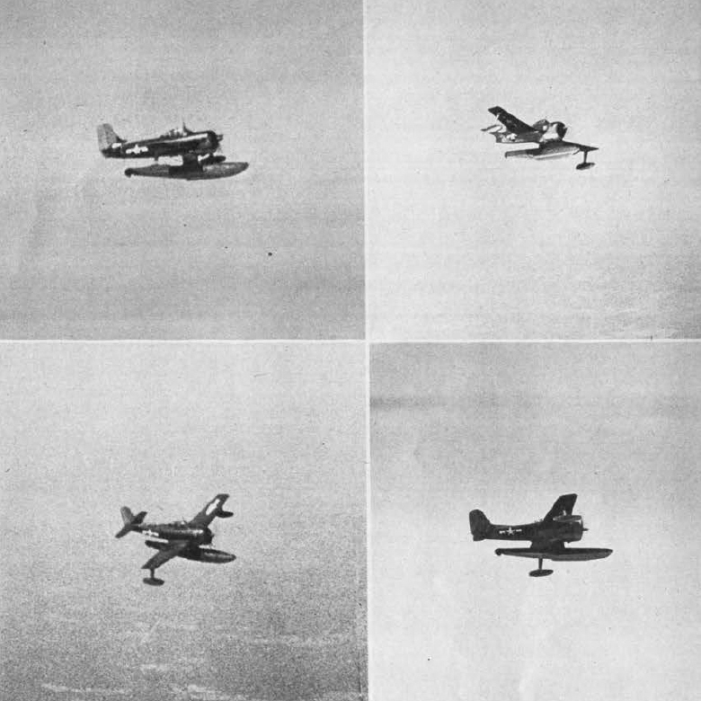 Four views of Curtiss SC-1 Seahawk (2 of 2) 