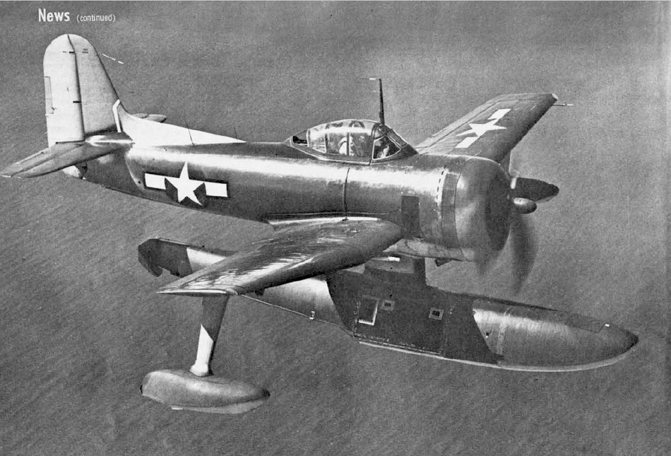 Curtiss SC-1 Seahawk from the right 