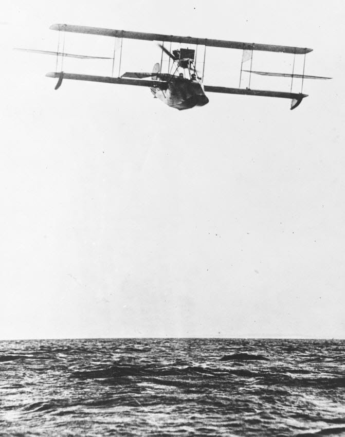Curtiss Model F at Pensacola, 1914 