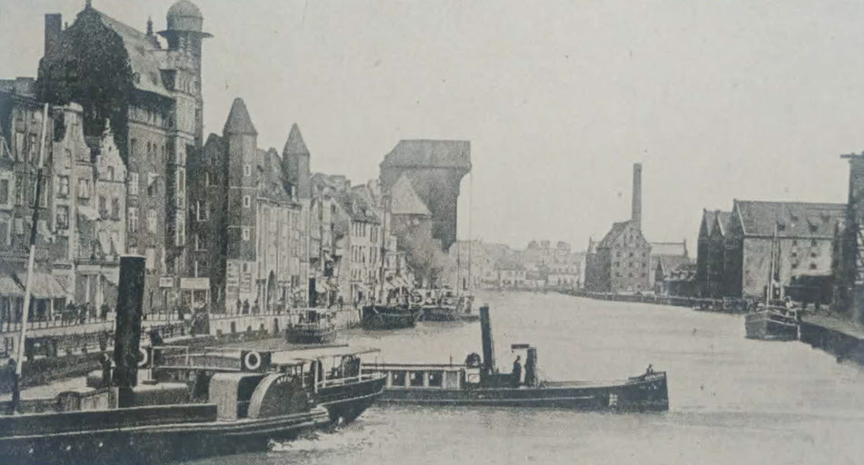 The Vistula at Danzig, c.1919 