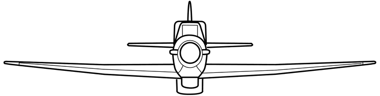Boulton Paul Defiant I - front plan 