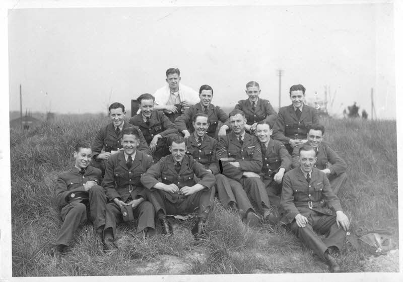Dennis Burt and Group, Blackpool 1941 