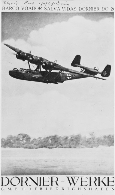 Publicity Poster for Dornier Do 24 
