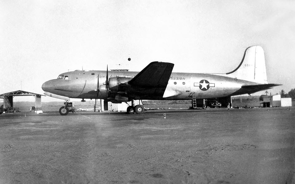 Douglas C-54 from the left 
