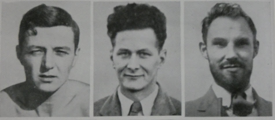 Chariot crew Dove, Ferrier and Greenland 