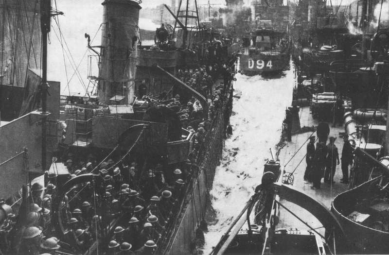 Reaching Dover, 1940