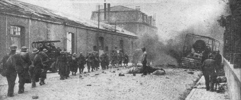 The Streets of Dunkirk, May 1940