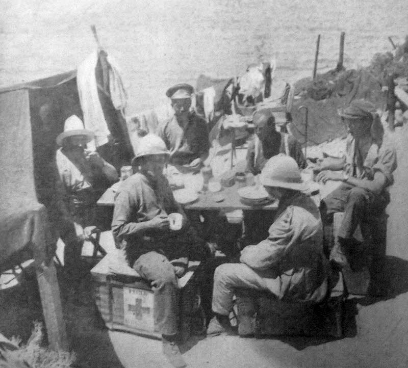 East Lancashire Ambulance Corps, Gallipoli 