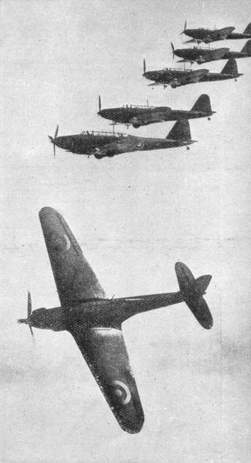 Formation of Fairey Battles 