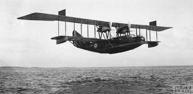 Felixstowe F.3 no.4534 in flight 