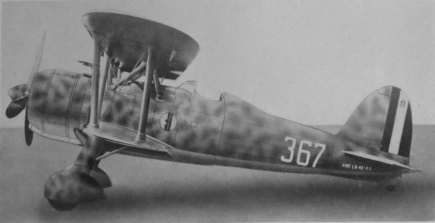 Fiat CR.42 Falco from the Left 
