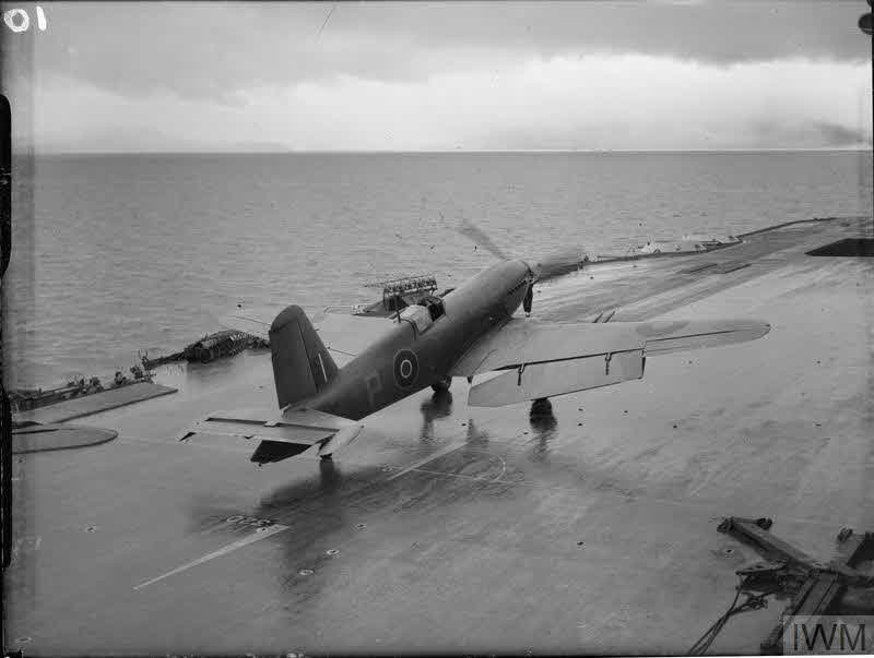 Rear view of Blackburn Firebrand I prototype
