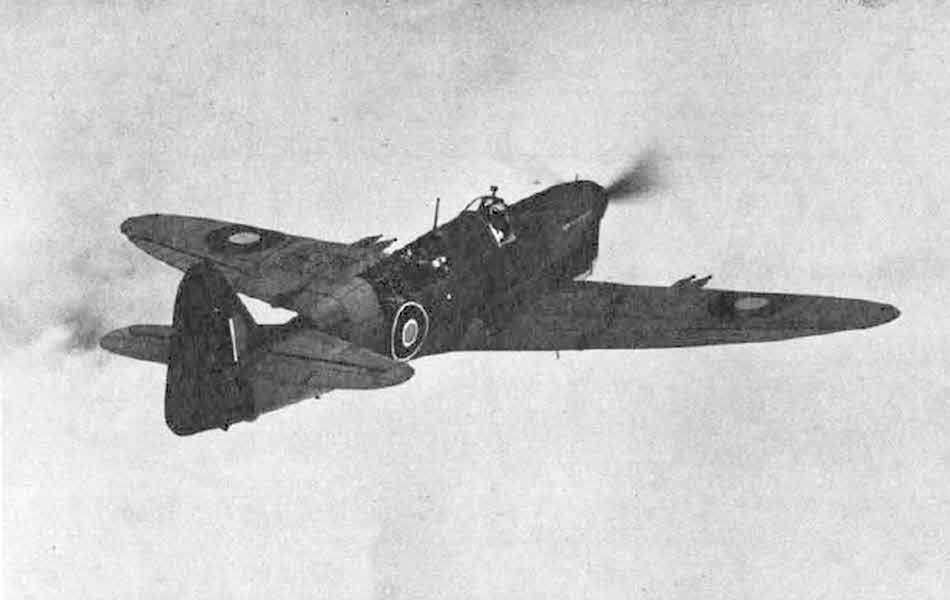 Fairey Firefly I from above-right 