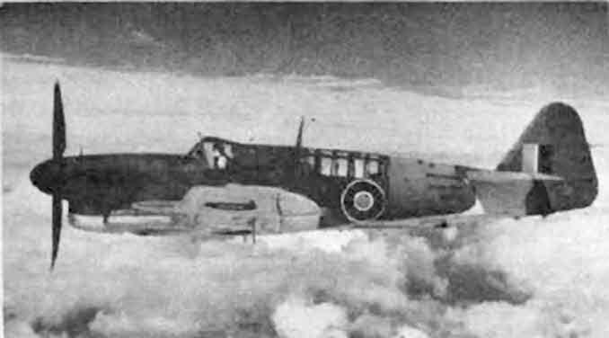 Fairey Firefly I from the left 