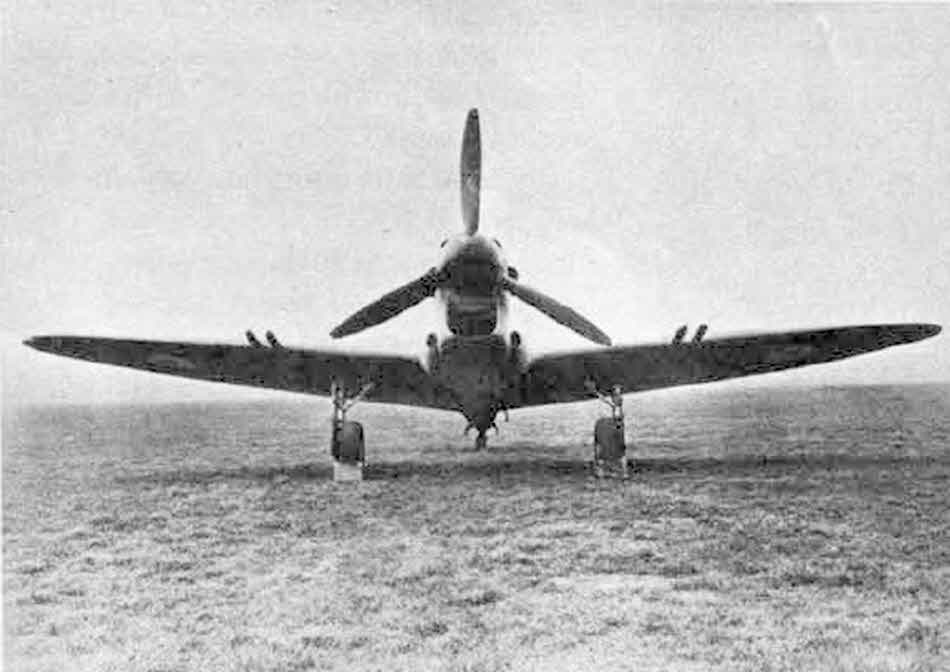 Fairey Firefly from the Front 