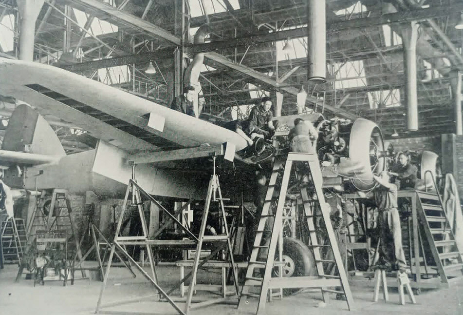 Fitting Hercules engines to Beaufighter