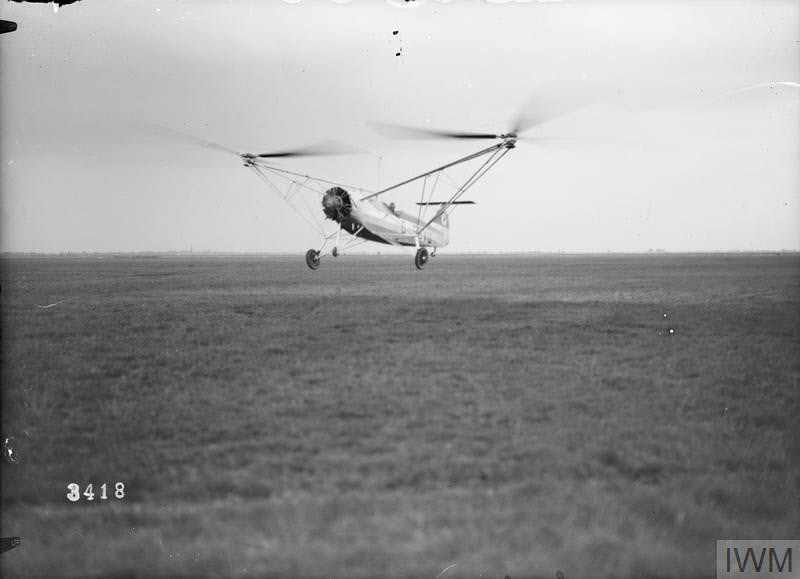 Focke Wulf Fw 61 hovering 