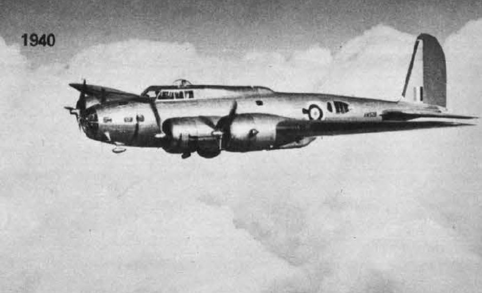 RAF Boeing Fortress I in Flight 