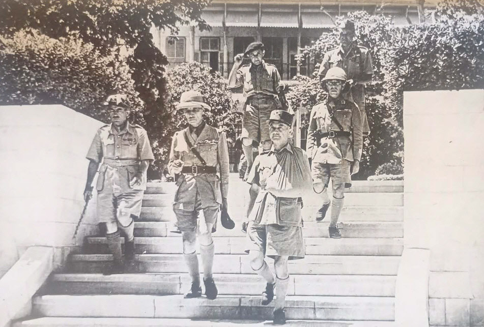 Free French Leaders at Damascus, 1941 