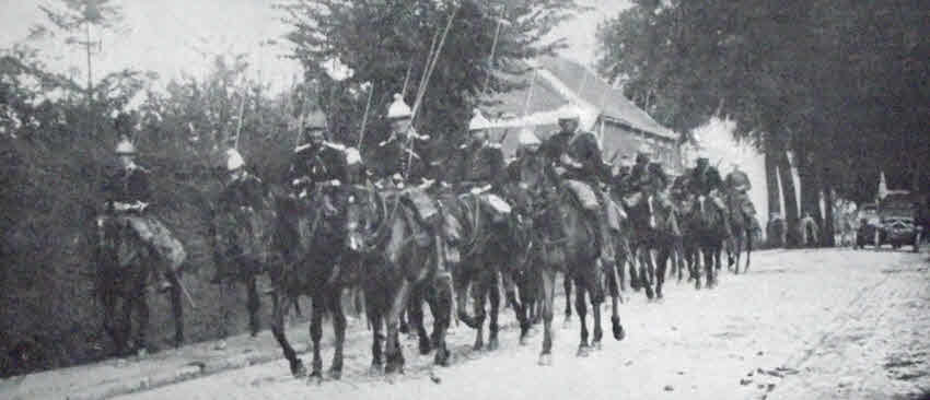 French Dragoons in Belgium, 1914 