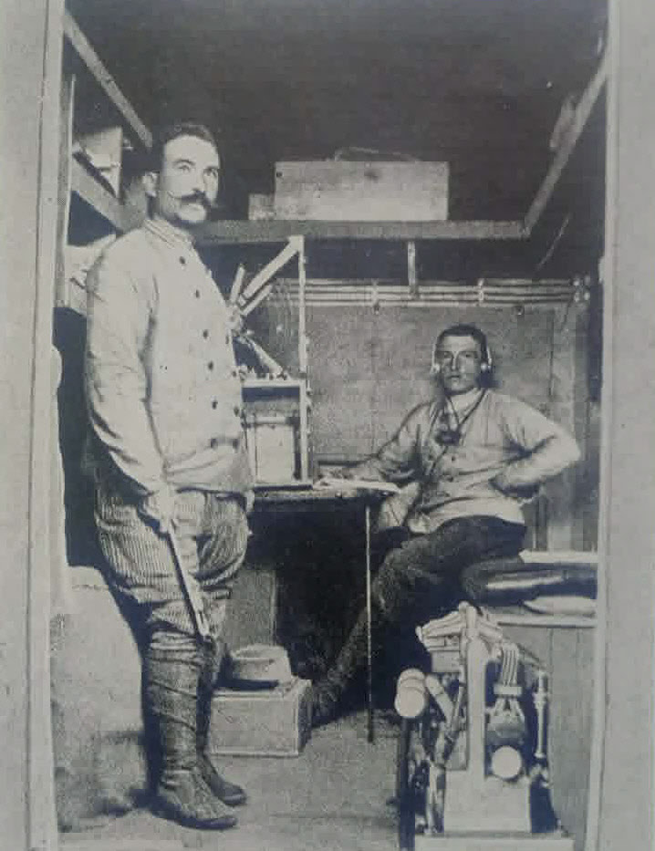 French Wireless Train Carriage of First World War 