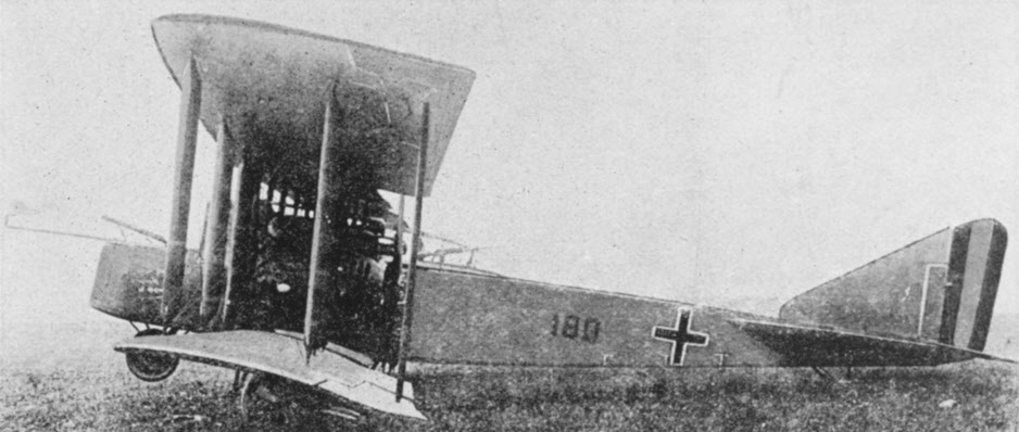 Side view of Friedrichshafen G.III 