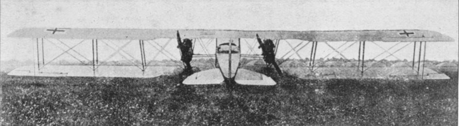 Rear view of Friedrichshafen G.III 