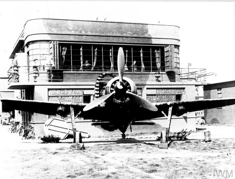Focke Wulf Fw A-4 from the front 