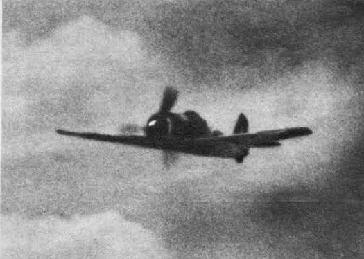 Focke-Wulf Fw 190 from the front 