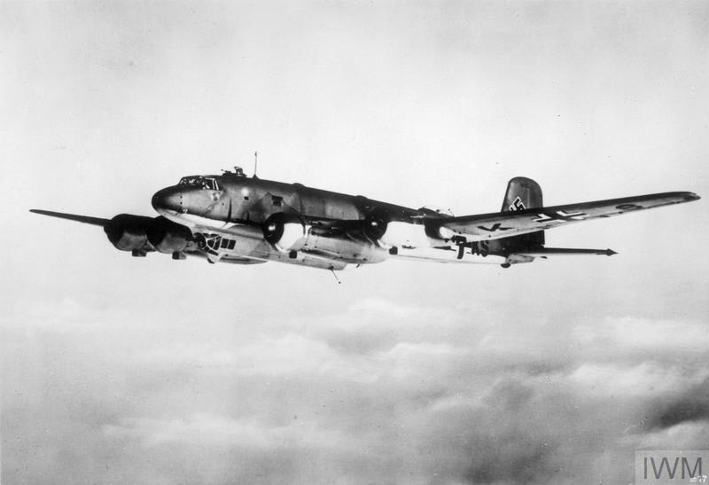Focke Wulf Fw 200 in Flight 