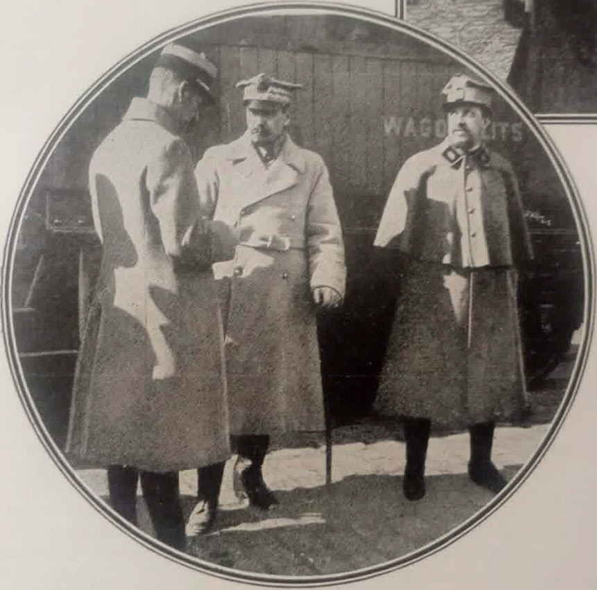 General Haller leaving Paris for Poland, 1919 