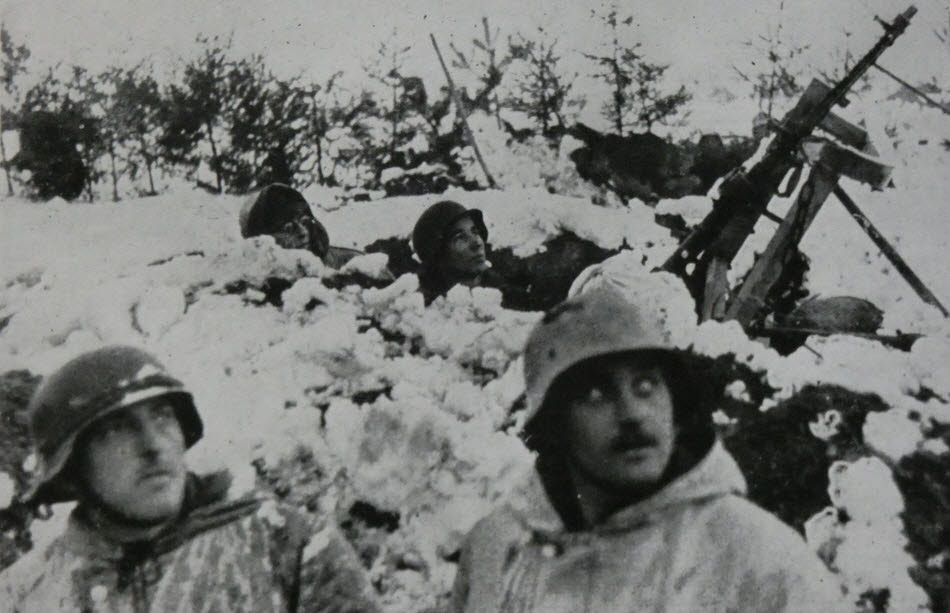 German AA machine gunner, Eastern Front 
