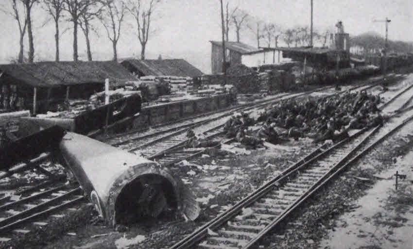 German POWs at Hamminkeln 