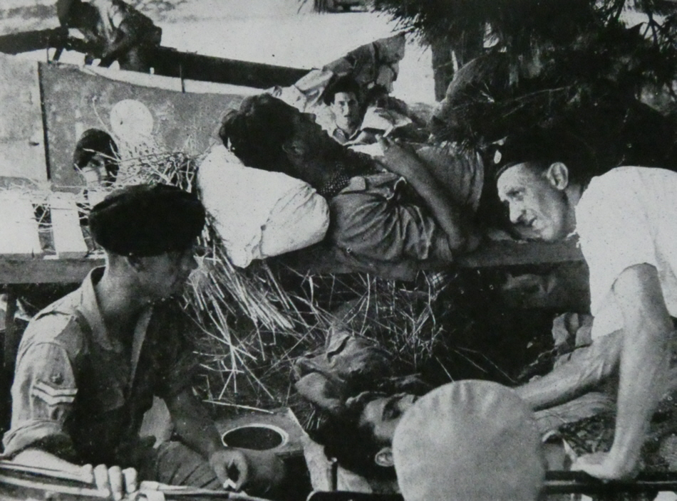 German POWs captured near the Metauro 