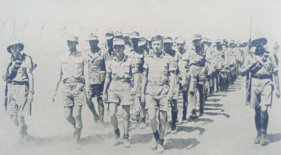 German POWs captured at Sollum, 1941 