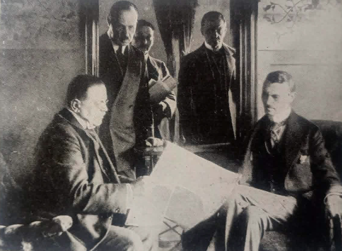 German Delegates at Spa, April 1919 