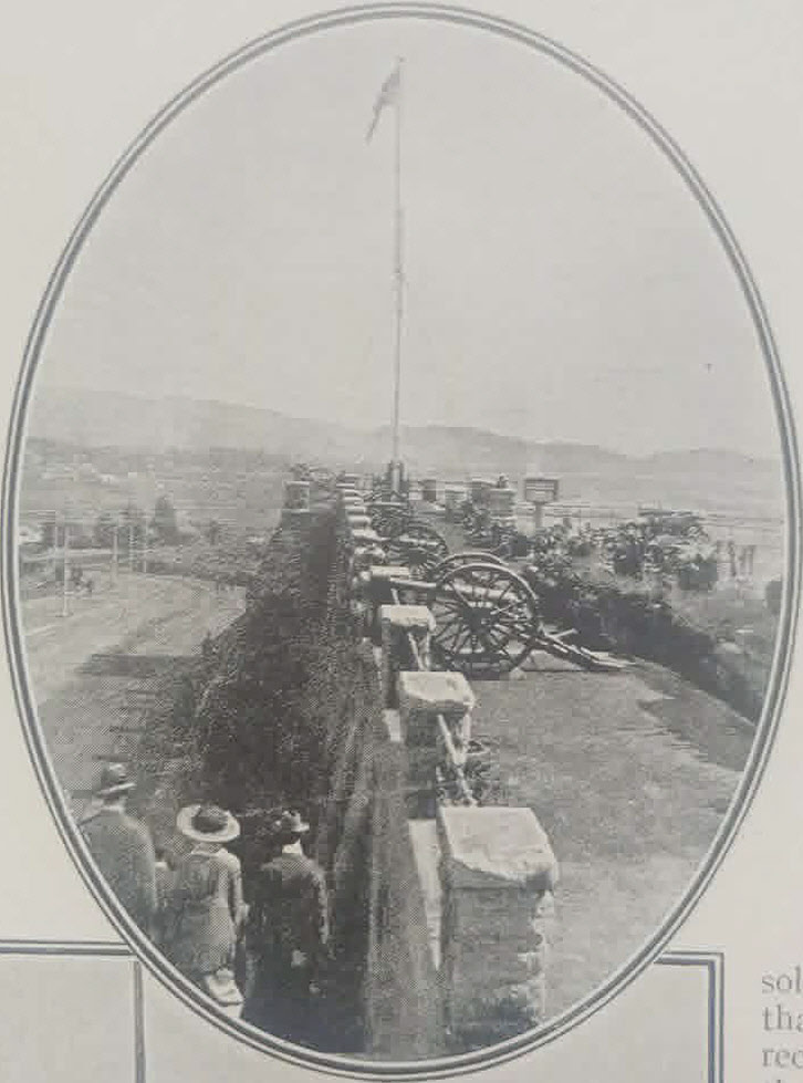 Captured German Guns at Pretoria 