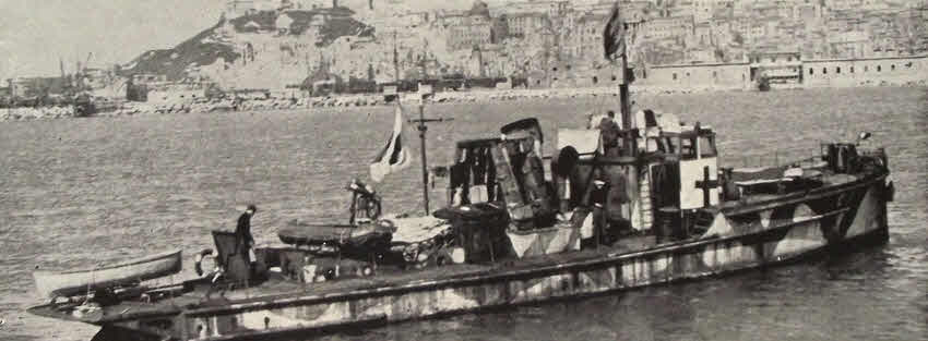 German hospital tender surrendered at Ancona 