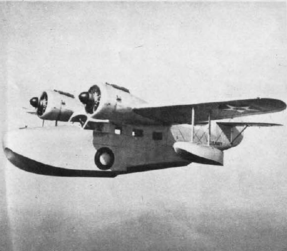 Grumman JRF Goose in Flight 
