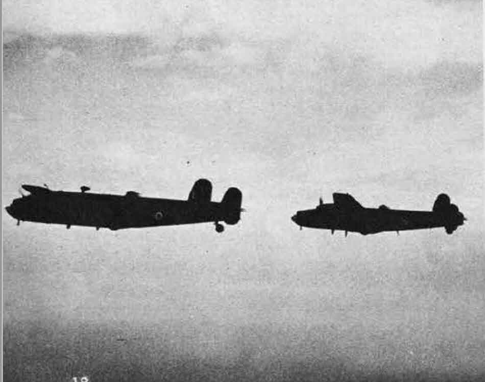 Handley Page Halifax Mk.II Series 1 in flight 