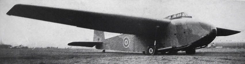 Hamilcar Glider with Nose Shut 